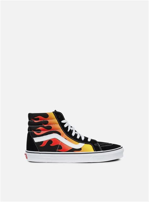 Vans Sk Hi Reissue Flame Black White Va Xsbphn Sneakers