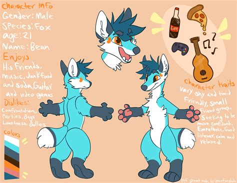 Finally Got A Good Reference Of My Sona And Im In Love Credit Goes To Lemonfox7 On Twitter For