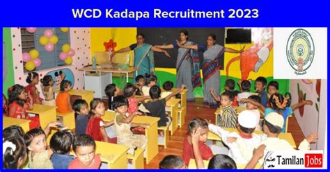 Wcd Kadapa Recruitment Anganwadi Worker Helper Jobs