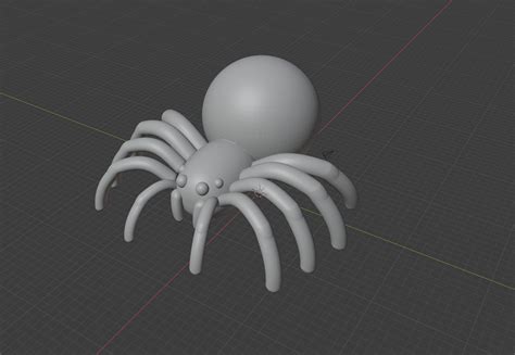 Spider On Desk Free 3d Model 3d Printable Cgtrader