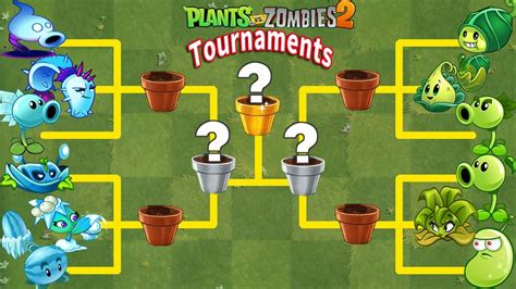 Plants Vs Zombies Tournament Max Level Vs Max Level Plant Vs Plant