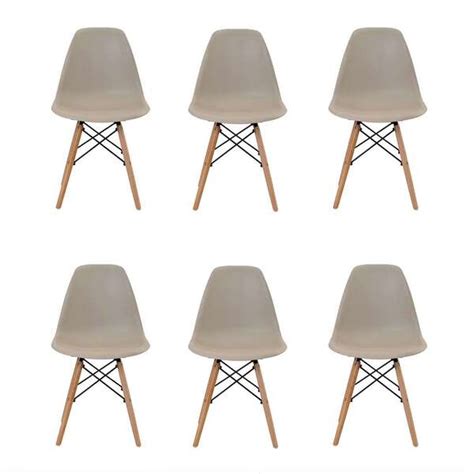 Conjunto De Cadeiras Eiffel Nude Leroy Merlin