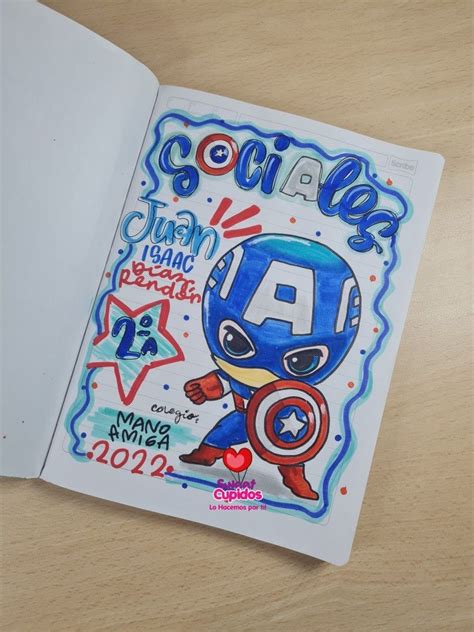 Capitán América Cuadernos De Dibujo Para Niños Imagenes Para Marcar