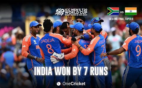 T20 World Cup 2024 Final Ind Vs Sa Match Highlights Key Moments And Videos Cricket One