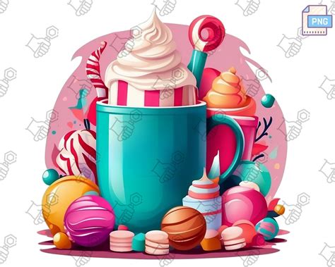 Christmas Png Hot Chocolate Png Hot Cocoa Svg Trendy Png Christmas Design Png Hot Chocolate