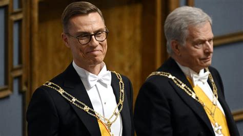 Helsinki Alexander Stubb als neuer Präsident Finnlands vereidigt