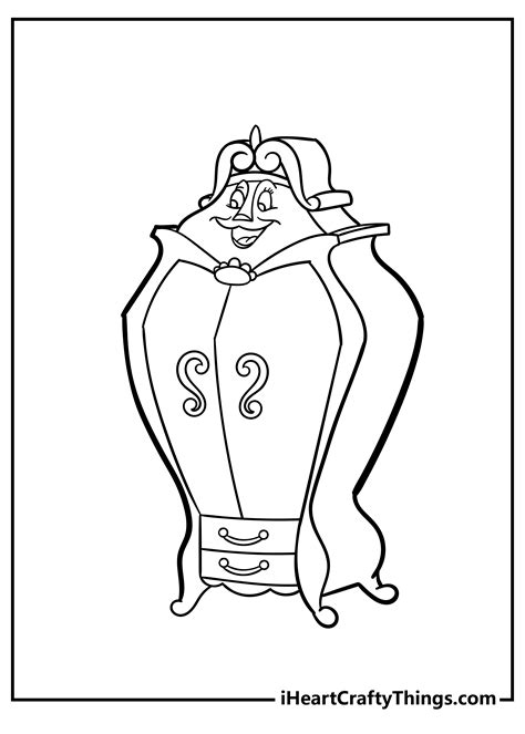 Coloring Pages Beauty And The Beast [2025]