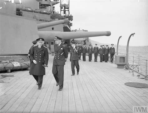 On Board The Battleship Hms Prince Of Wales April 1941 Imperial War