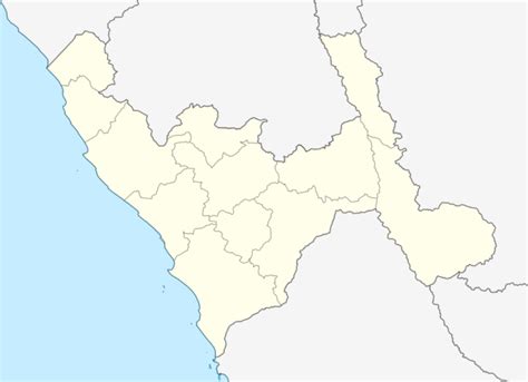 Mapa De La Libertad Provincia Municipios Turístico Y Carreteras De