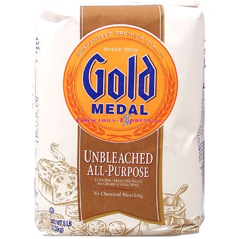 Gold Medal Unbleached All Purpose Flour Lb Flour Yeast Startr