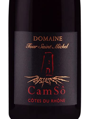 Domaine Tour Saint Michel Cam Sô Côtes du Rhône Rouge Vivino