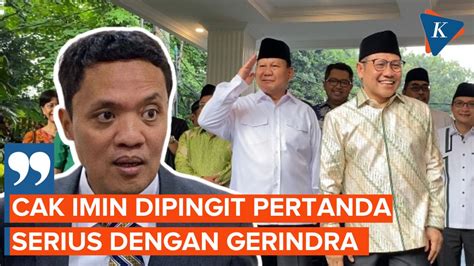 Video PKB Pingit Cak Imin Jelang Pilpres Pertanda Bakal Jadi Cawapres