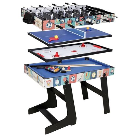 Mesa De Juego Plegable 4 En 1 Solex Sports 91424 WM Walmart