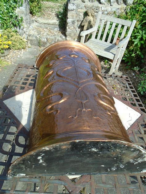 Arts Crafts Copper Stick Stand Pool Of Hayle Antiques Atlas