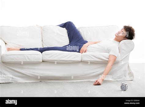 Man Sleeping On Couch, African American Man Sleeping On Sofa Royalty Free Photo Stock Image By C ...