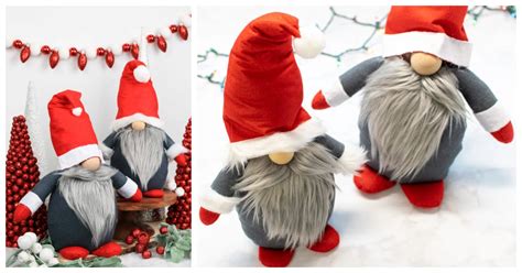 Christmas Gnome Free Sewing Pattern