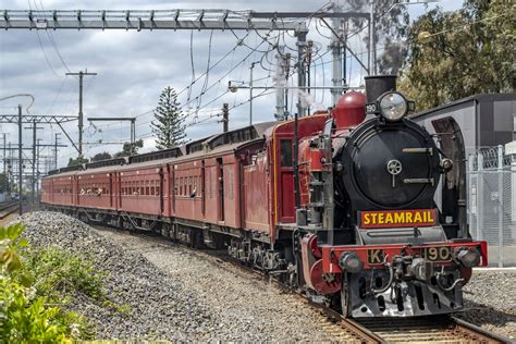 Steamrail Victoria Victorian Railways K Class K190 の写真 鉄道写真投稿サイトtrain Directory