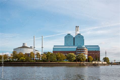 Heizkraftwerk Tiefstack Stock Photo | Adobe Stock