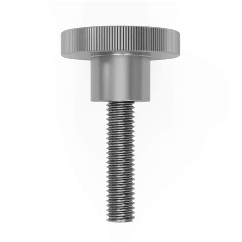 Stainless Steel Slotted Knurled Thumb Screw Din 465