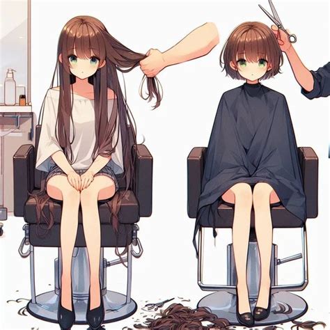 Pin By 小鬼 陳 On Anime Haircut Anime Haircut Forced Haircut Hair Cuts