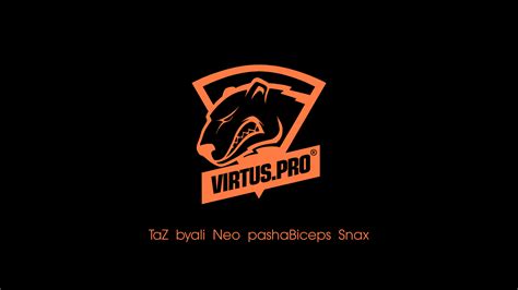 Virtus Pro Black Orange Wallpaper Created By Mossawi CSGOWallpapers