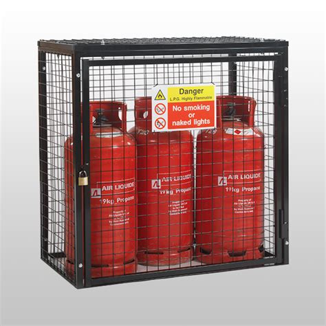 3 X 19kg Gas Cylinder Cages Available From Stock Fast Delivery