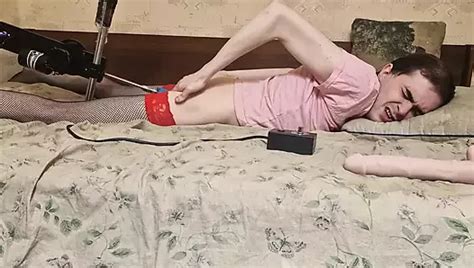 Transvestit Mit Fickmaschine Echter Solo Sex XHamster