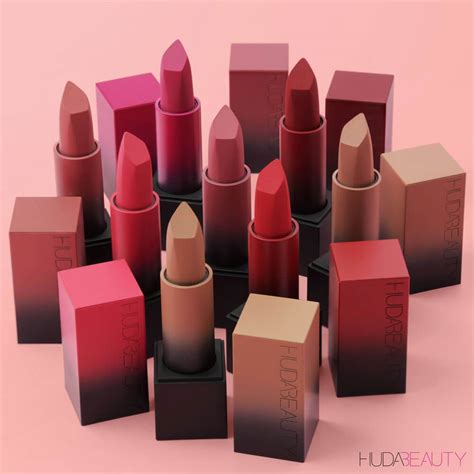 Hudabeauty Power Bullet Matte Lipstick Pack Of 12 Glamstorepk