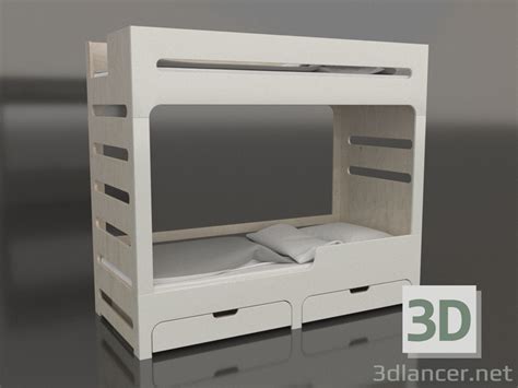 3d модель Кровать двухъярусная MODE HR (UWDHR2) | 85568 | 3dlancer.net