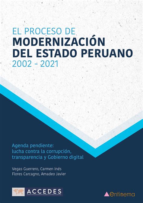 El Proceso De Modernización Del Estado Peruano 2002 2021 Incipit