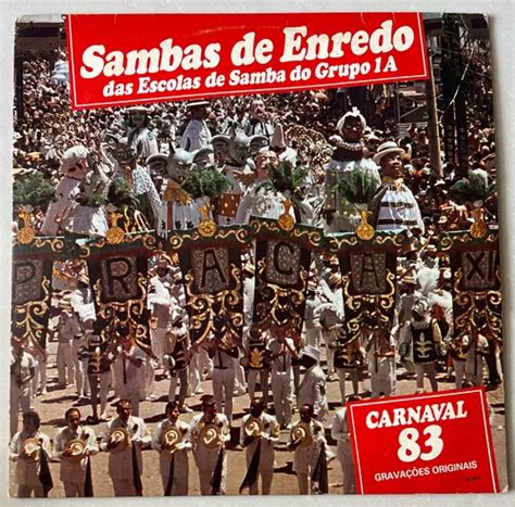 Sambas De Enredo Das Escolas De Samba Carnaval 83 Vinil Lp MercadoLivre