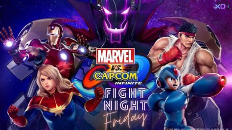 Fight Night Friday Marvel Vs Capcom Infinite Arcade Mode Playthrough Back 4 Infinity Stones