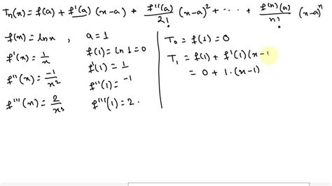 Solved Find The Taylor Polynomial T0 T1 T2 And T3 Of The Function F