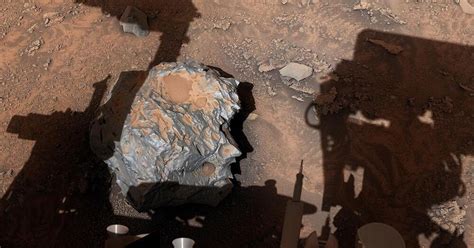 Nasa Mars Rover Finds Metallic Object That Smashed Down On Surface