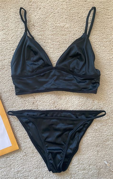 Set Of Triangle Bra String Bikini Sewing Patterns With Etsy