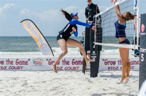 AVCA Collegiate Volleyball teams battled in the sand at the 2013 Sand ...