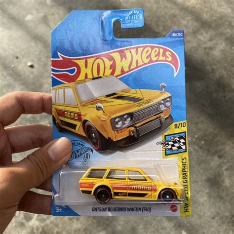 Hot Wheels Mattel Toys Datsun Bluebird Wagon Shopee Malaysia