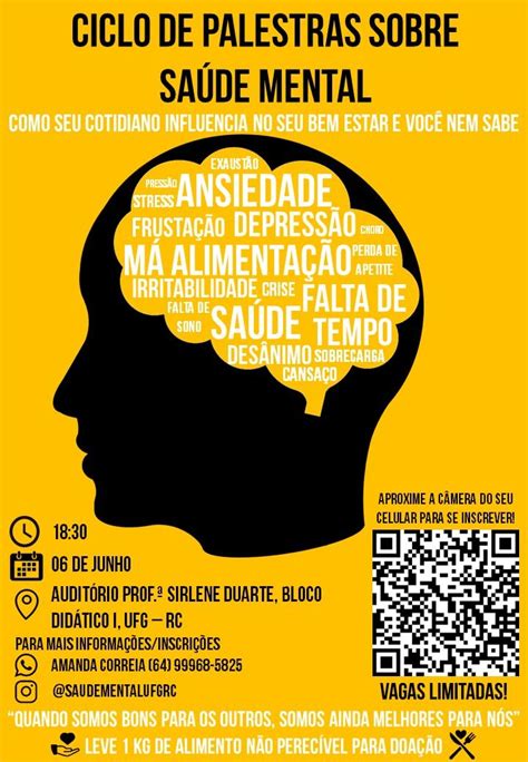 Ciclo De Palestras Sobre Saúde Mental Como Seu Cotidiano Influencia