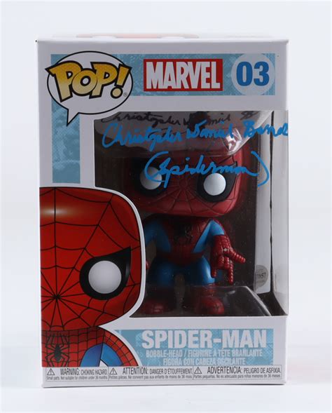 Christopher Daniel Barnes Signed "Spider-Man" #03 Spider-Man Funko Pop ...