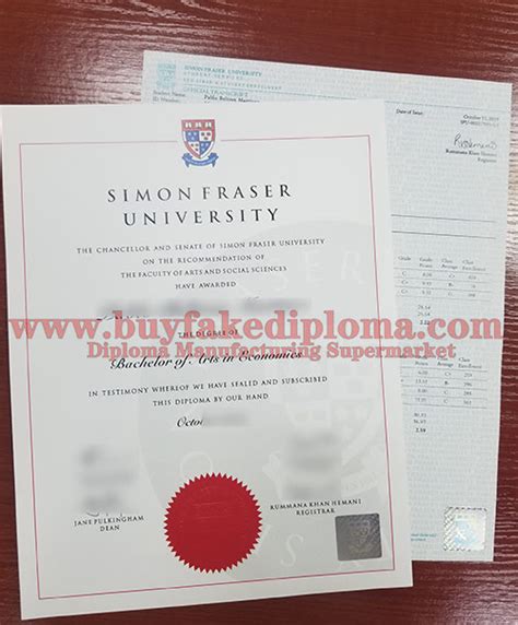 Buy SFU Degree How Much Money Does The Fake SFU Diploma Cost Buy Fake