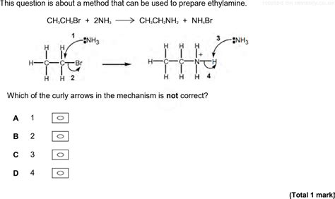 Nucleophilic Substitution 1 Questions Revisely