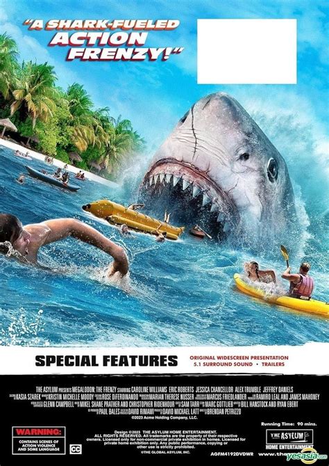 YESASIA: Megalodon: The Frenzy (2023) (DVD) (US Version) DVD - Jeff Daniels, Eric Roberts, The ...