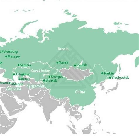 Free Trade Zones Linking China, Russia and EEU 58 | Download Scientific ...