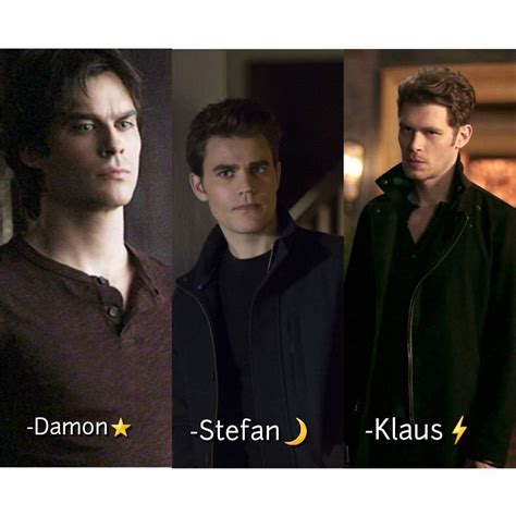 qual você prefere damon, stefan ou klaus | The Vampire Diaries PT/BR Amino