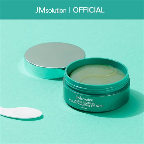 JMSOLUTION MARINE LUMINOUS PEARL DEEP MOISTURE EYE PATCH PEARL 90g