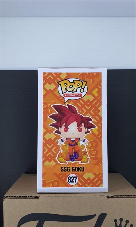 Funko Pop Dragon Ball 827 SSG Goku Summer Con 2021 Hobbies Toys