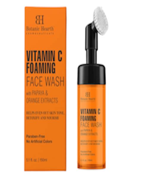 Buy Botanic Hearth Vitamin C Brightening Foaming Face Wash 150ml Face Wash And Cleanser For