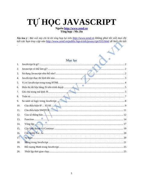 PDF Tu Hoc Javascript DOKUMEN TIPS