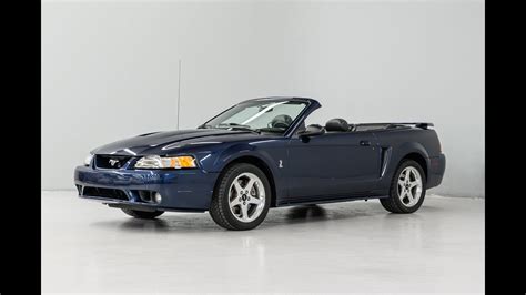 2001 Ford Mustang Cobra SVT Convertible YouTube