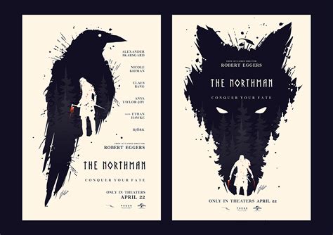 THE NORTHMAN Poster Art on Behance